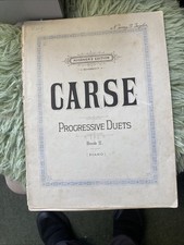 CARSE/ PROGRESSIVE DUETS FOR PIANO, BOOK 2