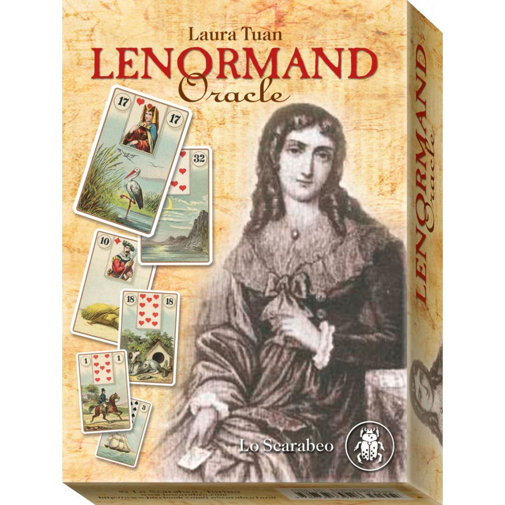 Lenormand Oracle Hard Box Set by Laura Tuan 36 Inspirational Cards + Guidebook