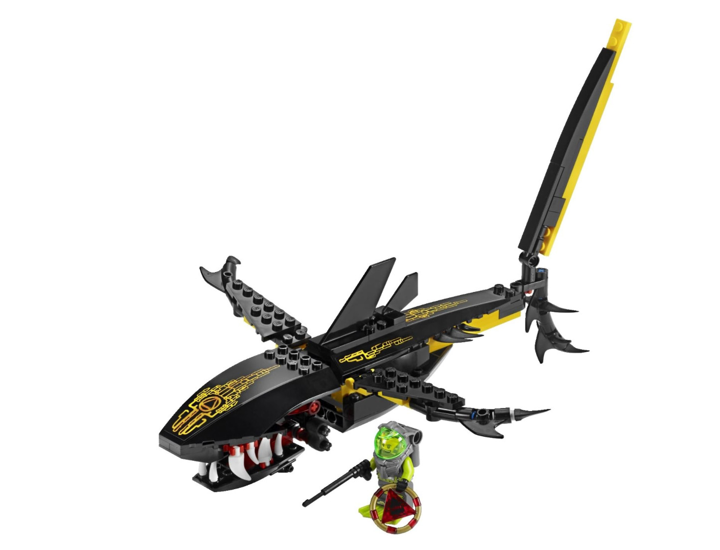 LEGO Atlantis Guardian of the Deep Retired 2011 + MiniFigure 100% Complete