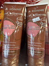 A Bonne Spa Coffee Milk Creamy Salt Detox Spa Body Scrub 350ml