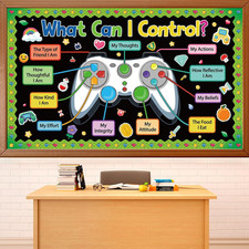 Video Game Bulletin Board Set Back to School Classroom Decorations Things I Can