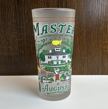 Masters Augusta National Golf Club Frosted Glass Cup 16 oz