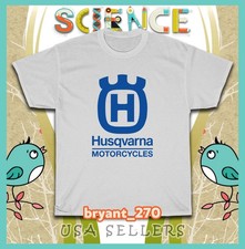 Brand New Tees Husqvarna Endurance Motor Men's T-Shirts American Size Tees