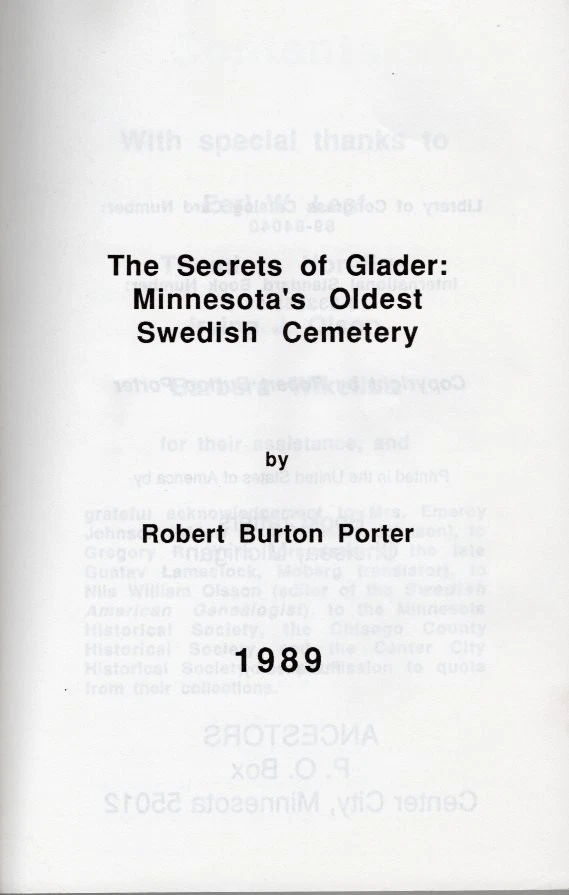 The Secrets of Glader: Minnesota's Oldest Swedish Cemetery - Image 2 of 4