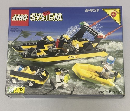 Lego System 6451 River Response RESQ von 1998