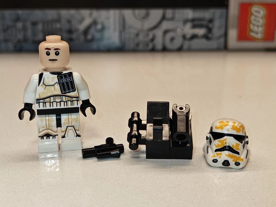 NUEVO Star Wars 2x Sandtrooper Alistado Personalizado Lego Minifigura Mos Eisley Cantina Foto 2 de 3