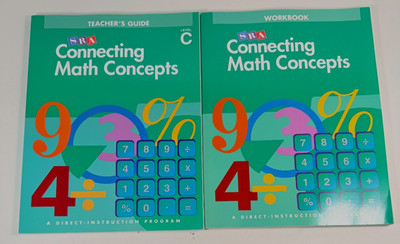 SRA 2003 Connecting Math Concepts Level C Teacher Student Set 0026846853