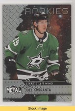 2020-21 Skybox Metal Universe Rookies Spectrum Joel Kiviranta #123 READ 5x5