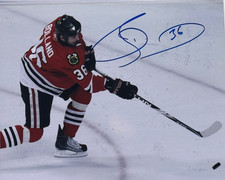DAVE BOLLAND SIGNED 8x10 PHOTO BLACKHAWKS STANLEY CUP CHAMPS