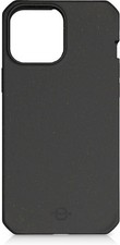 ITSKINS ITFERONTERRAIP1354BK - Coque FERONIA BIO TERRA iPhone13 Mini Noir