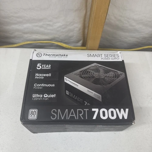 Thermaltake Smart 80 Plus 700W Power Supply ~ PS-SPD-0700NPCWUS-W ~  OPEN BOX
