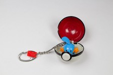 Pokemon Mudkip Keychain Pokeball Figure Basic Fun 2004 Nintendo Vintage