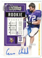 Ezra Cleveland 2020 Panini Contenders Rookie Ticket Autograph Card #293 23/72