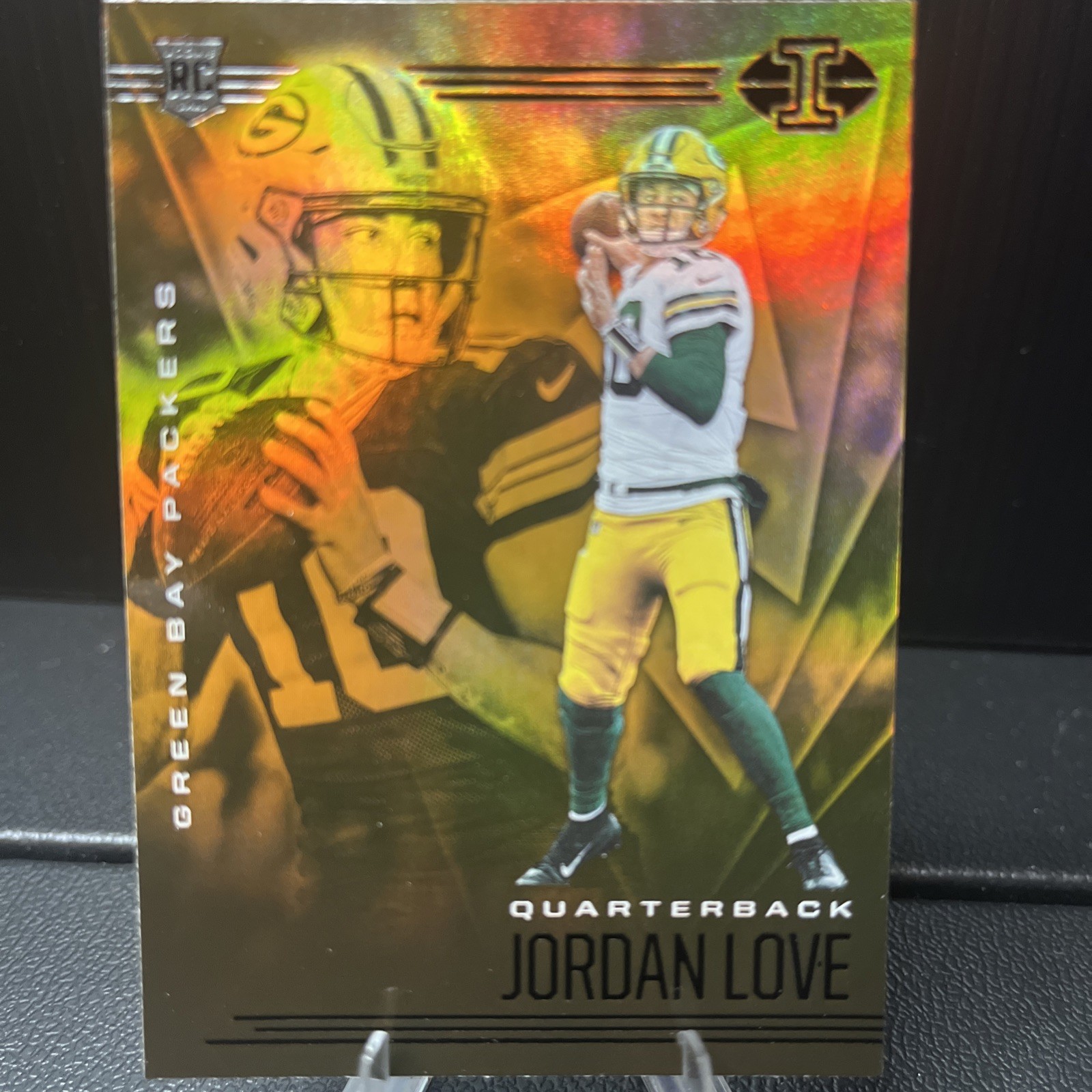 2020 Panini Illusions #8 Jordan Love Orange RC Green Bay Packers