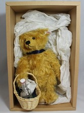 1997/98 Steiff, LE Picnic Bear Gold Blond 34 Plush Teddy Bear 4131/3500 - 4201