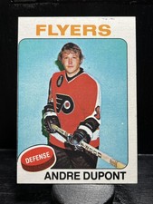 Andre Dupont #56 1975-76 Topps Philadelphia Flyers