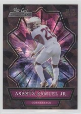 2021 Wild Card Alumination Holo-Lux Black 25/75 Asante Samuel Jr #ABC-32 y0i