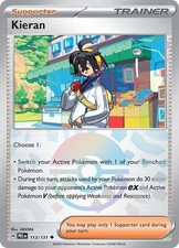Kieran - (Poke Ball Pattern) Holo Uncommon SV: Prismatic Evolutions 113/131 NM