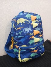 Blue Dinosaur Backpack 12 Inch Kids Backpack With Spikes