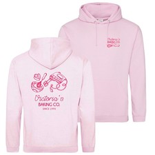 Personalised Mothers Day Baking Hoodie Custom Name Year Gift Unisex