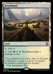 Brushland - Ripple Foil (Commander: Modern Horizons 3) 324