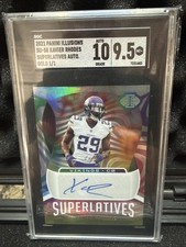 2021 Panini Illusions - Superlatives Auto Xavier Rhodes GOLD 1/1  