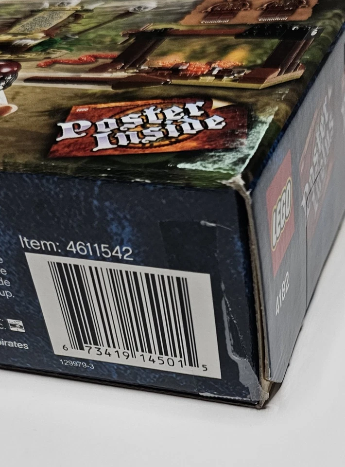 LEGO Piratas del Caribe: La Escape Caníbal (4182) Nuevo en caja Foto 3 de 4