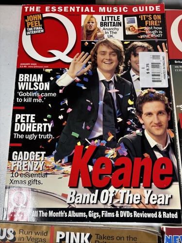 Lot of 6 Vintage Magazines Rolling Stone & Q Magazine 02-05 Red Hot Chili Pepper - Picture 2 of 13