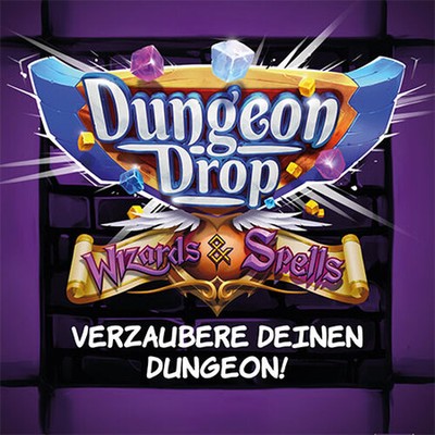 Kartenspiel Dungeon Drop : Wizards & Spells Erweiterung (Mirakulus) NEU/OVP