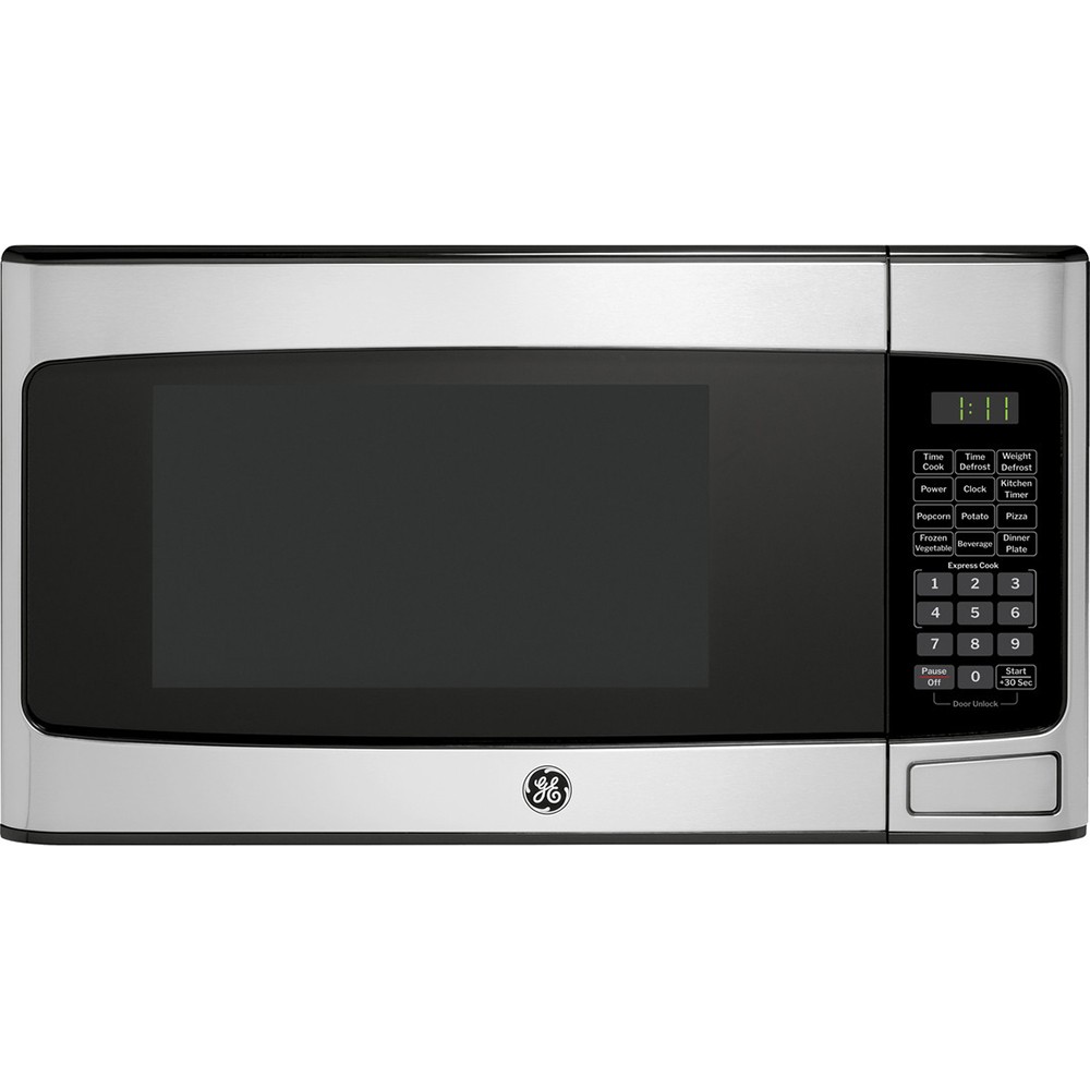 GE 1.1 cu. ft. Countertop Microwave Oven 950 Watts; Stainless Steel - Open Box