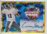 CARSON STRONG 2022 LEAF METAL DRAFT FOOTBALL AUTOGRAPH AUTO CARD #D 1/1