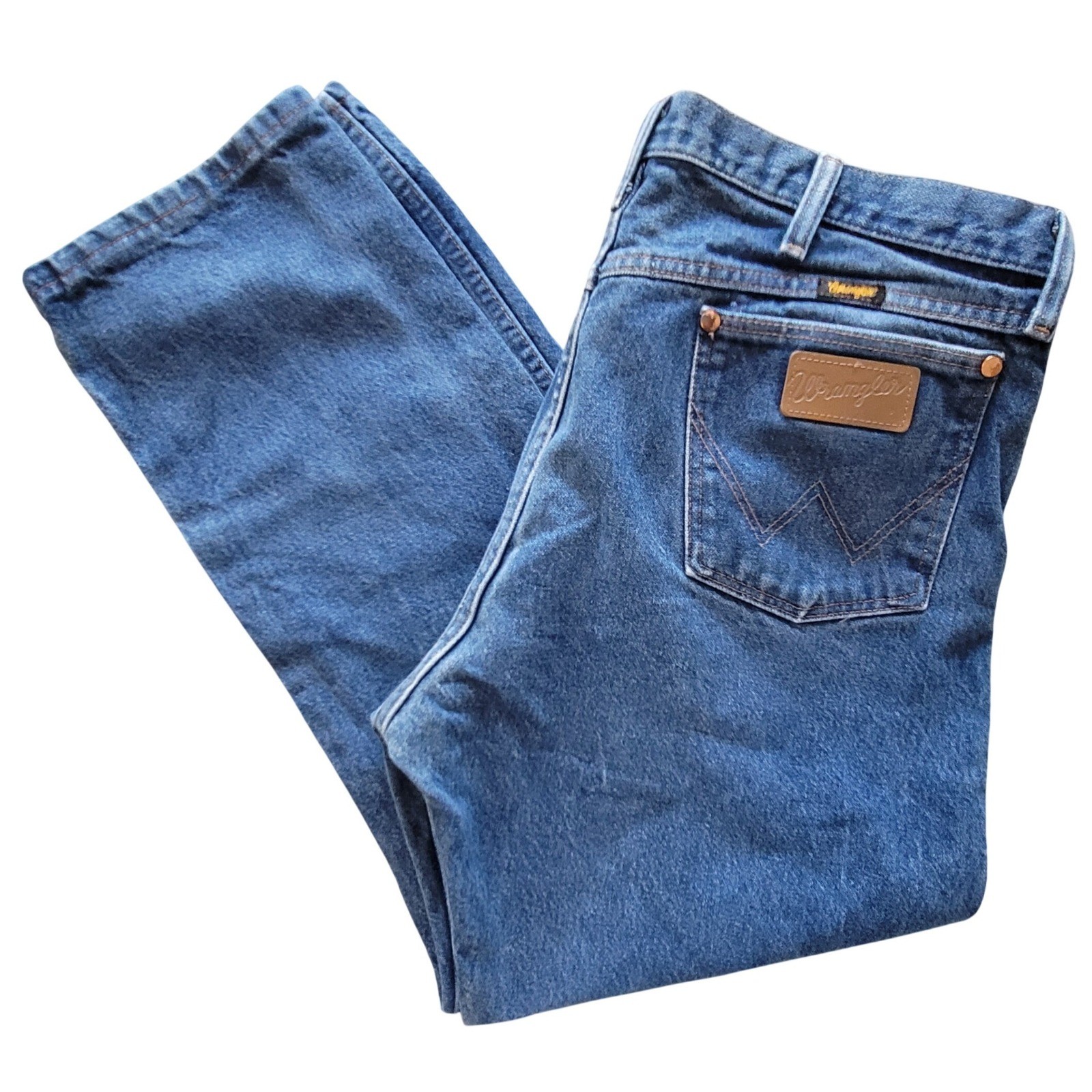 S 36x29 Blue Original Fit Straight Leg Denim