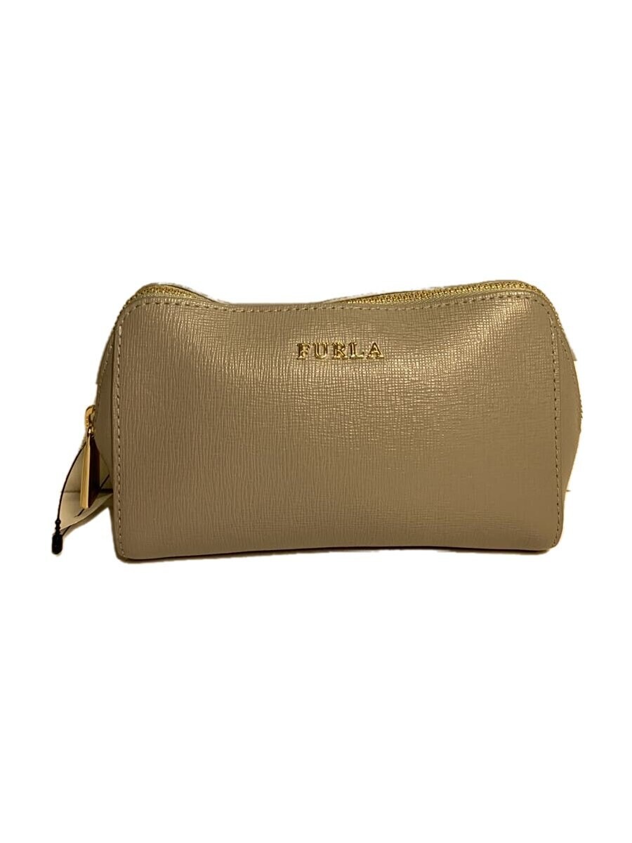FURLA Pouch Leather GRY - image 2