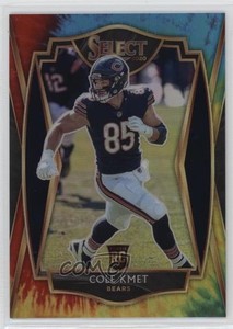 2020 Panini Select Premier Level Tie-Dye Prizm /25 Cole Kmet #174 Rookie RC