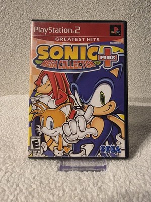 Sonic Mega Collection Plus PS2 PlayStation 2 Greatest Hits Complete CIB Tested