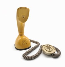 Telefono Vintage Ericofon “Cobra” Anni ‘50/60 Vintage Giallo
