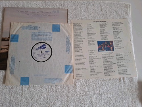 The Moody Blues - Seventh Sojourn Vinyl LP & LYRICS TESTED EXCELLENT CONDITION - Picture 10 of 10