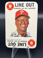 1968 TOPPS BASEBALL GAME INSERT CARD #23 RICHIE ALLEN PHILADELPHIA PHILLIES EX