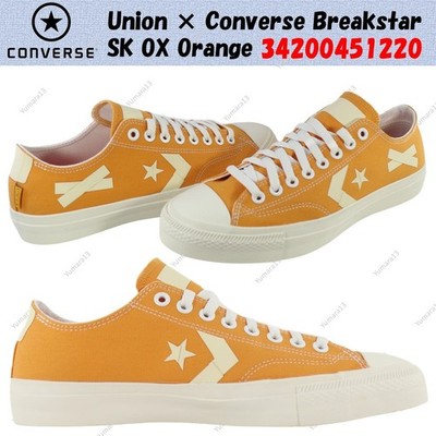 Union × Converse Breakstar SK OX Orange 34200451220 Men's Size