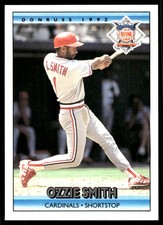 Ozzie Smith 1992 Donruss #423 Cardinals MLB READ FREE SHIPPING AutographDen