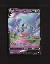 Hatterene V SWSH055 Spada e Scudo Stella Nera Promo Holo Carta Pokemon NM