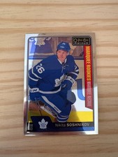 2016-17 O-Pee-Chee Platinum #189 Nikita Soshnikov RC - Toronto Maple Leafs