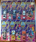 Vintage 1985 Puzzler - all 6 Tonka GoBots