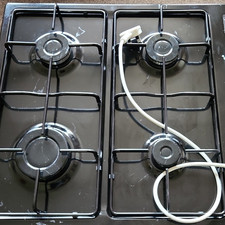 Image of Russell Hobbs RH60GH401B 4 Burner Built-In Gas Hob Black Automatic Ignition