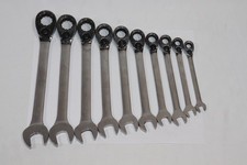 Blue Point Boerm712 Ratcheting Reversible 10pc Wrench Set Missing 13 10mm