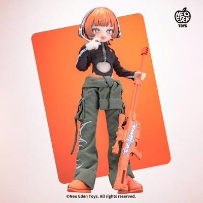 Pre-Sale Eve Lynna Pixelle Double-Faced Killer 7In Bjd Dressable Hang Card Doll