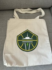 Seattle Storm /Amazon 100% Organic Cotton Tote Bag - Fan Appreciation Night NWOT