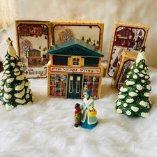 McConnell's Corners General Store Ceramic Collectible Set