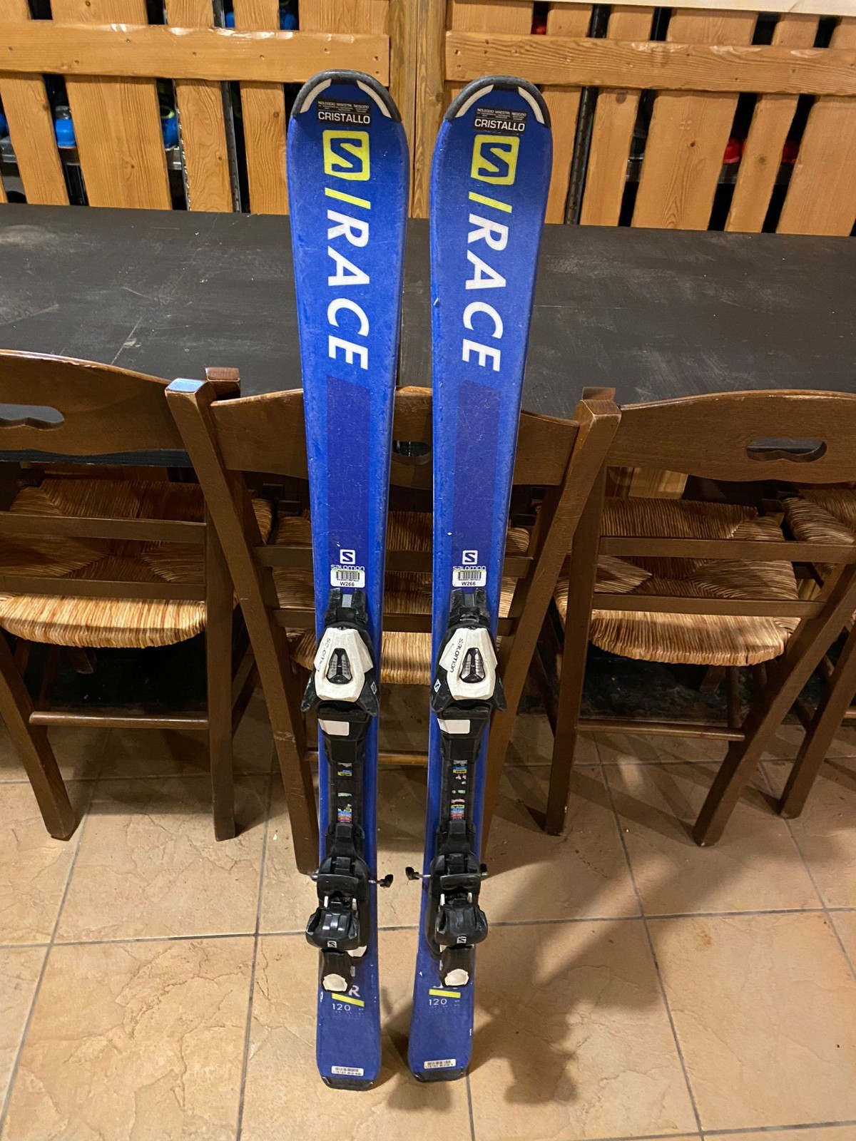 Sci Salomon Junior usati misura 120 cm