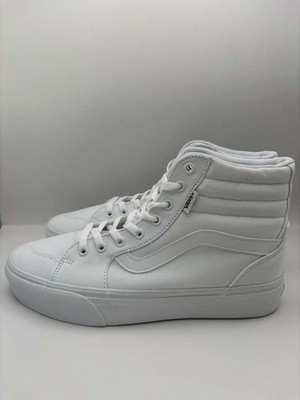 VANS Filmore HI Women's White High Top Skate Platform Sneakers Size 11 Medium